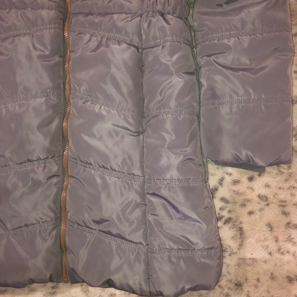 Calvin Klein Puffer Jacket Girls Size Large Gray Color - Picture 4 of 11